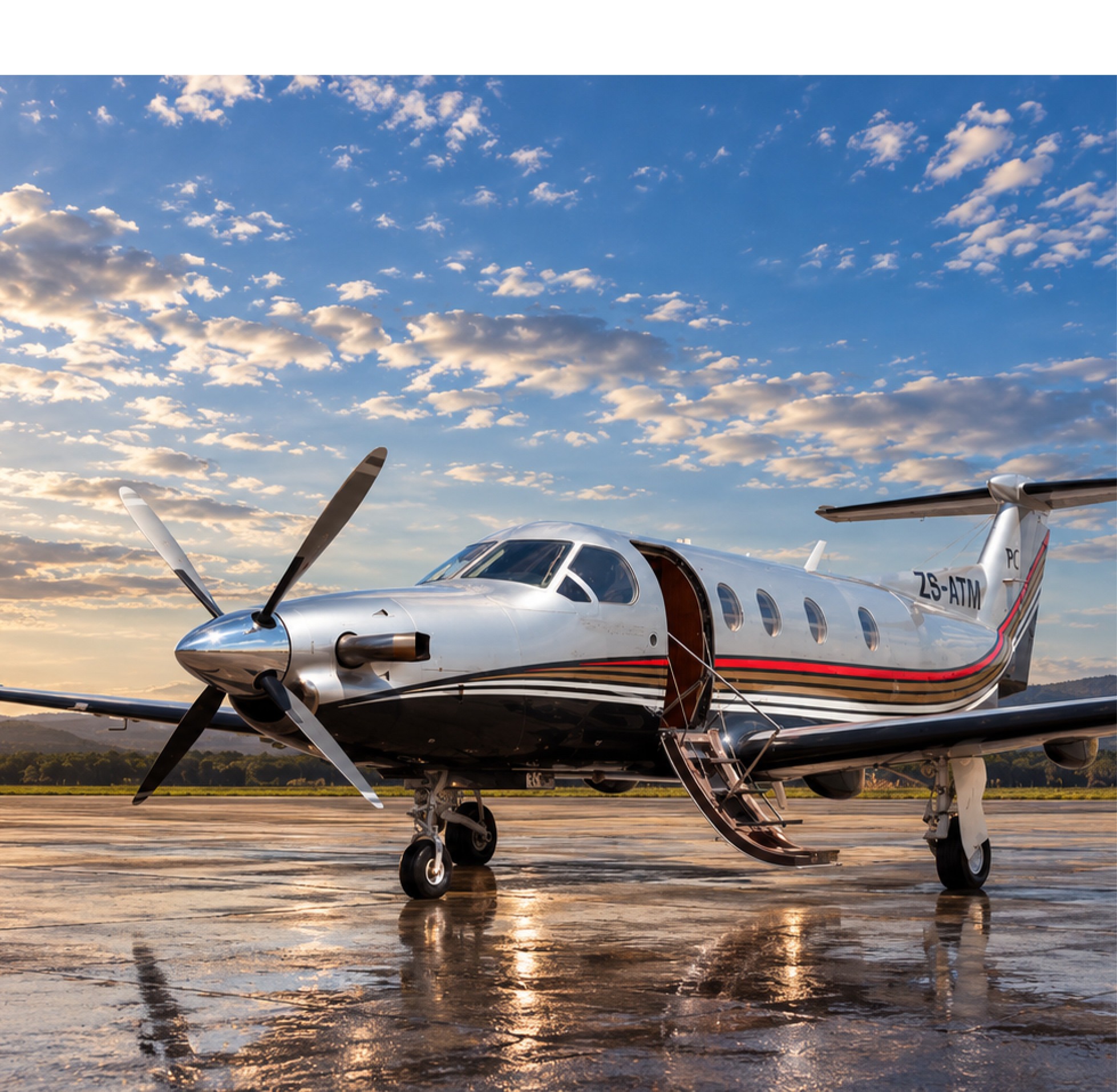 Pilatus PC-12 ZS-ATM