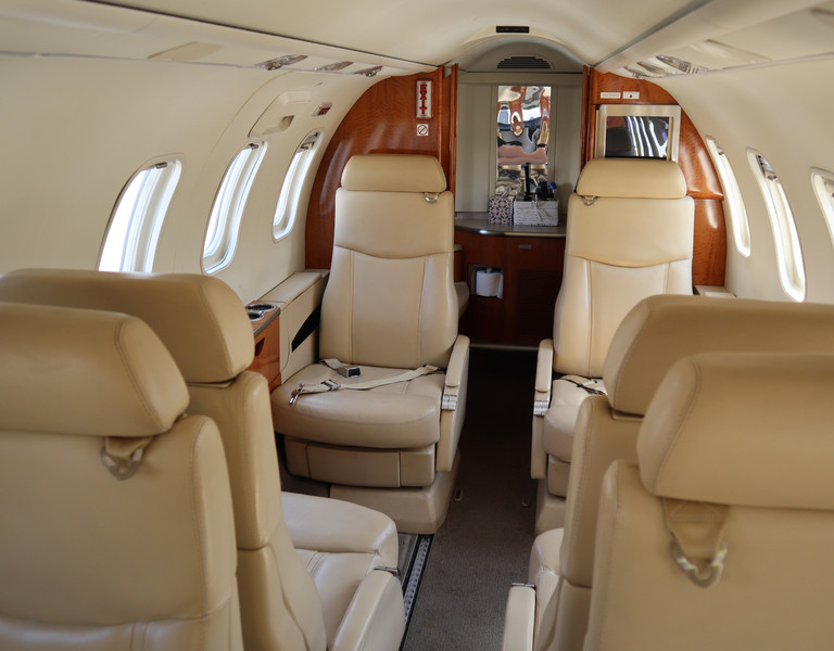Learjet 45 ZS-CVU