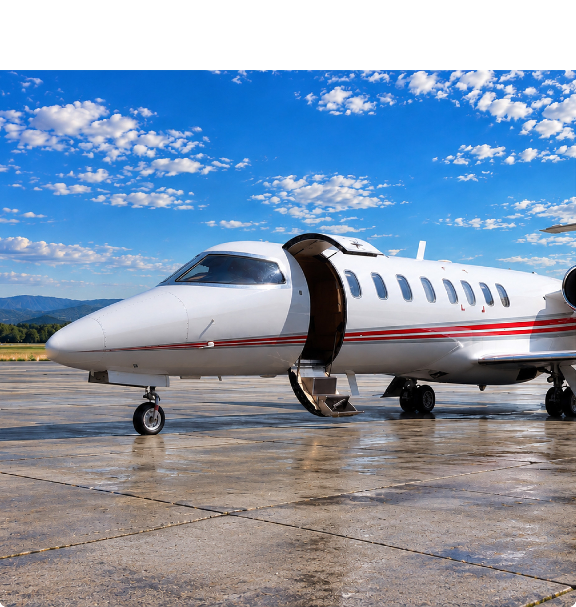 Learjet 45 ZS-CVU