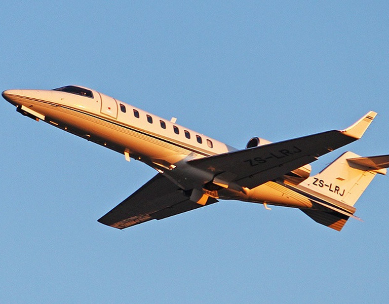 Learjet 45 ZS-LRJ