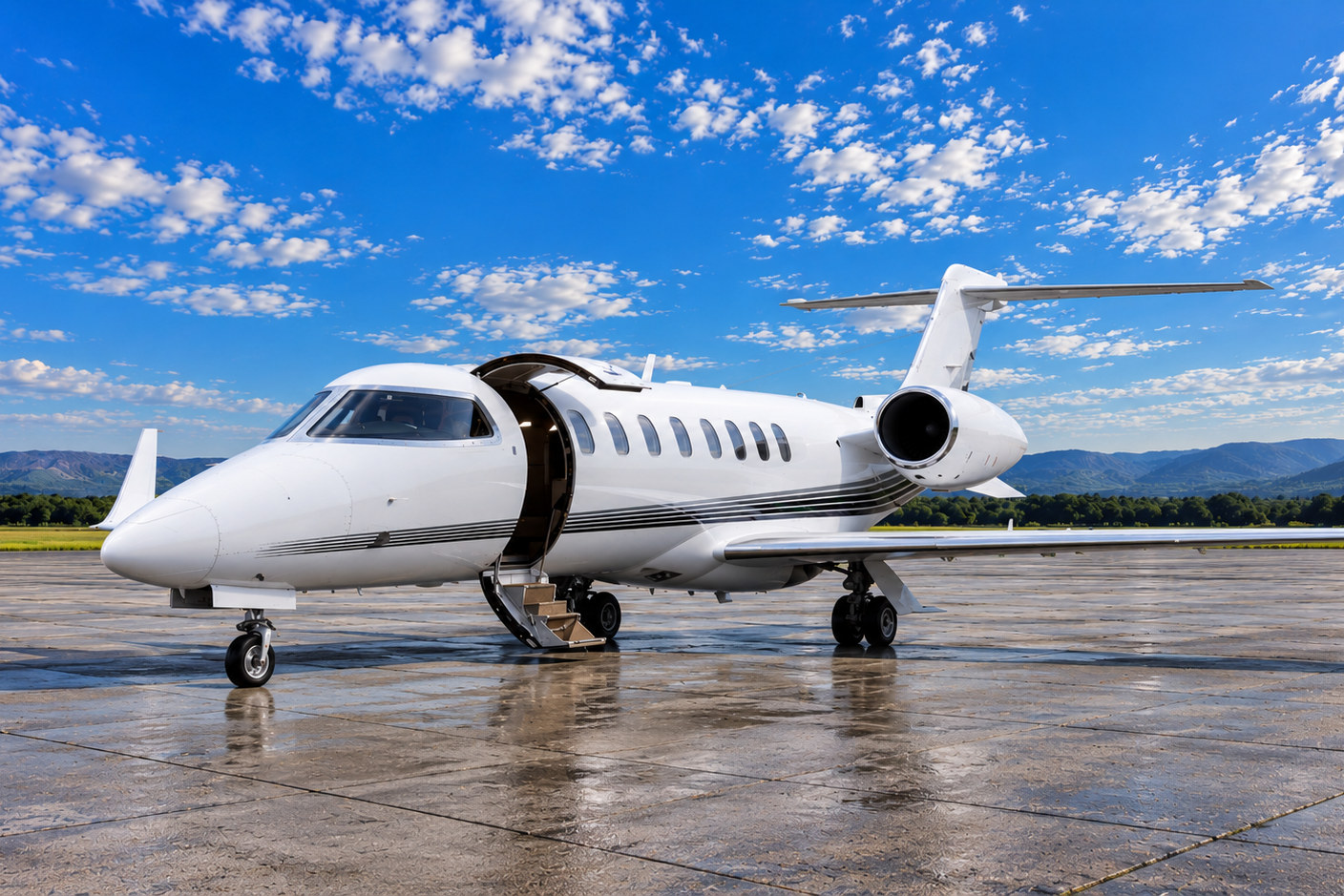 Learjet 45 ZS-LRJ