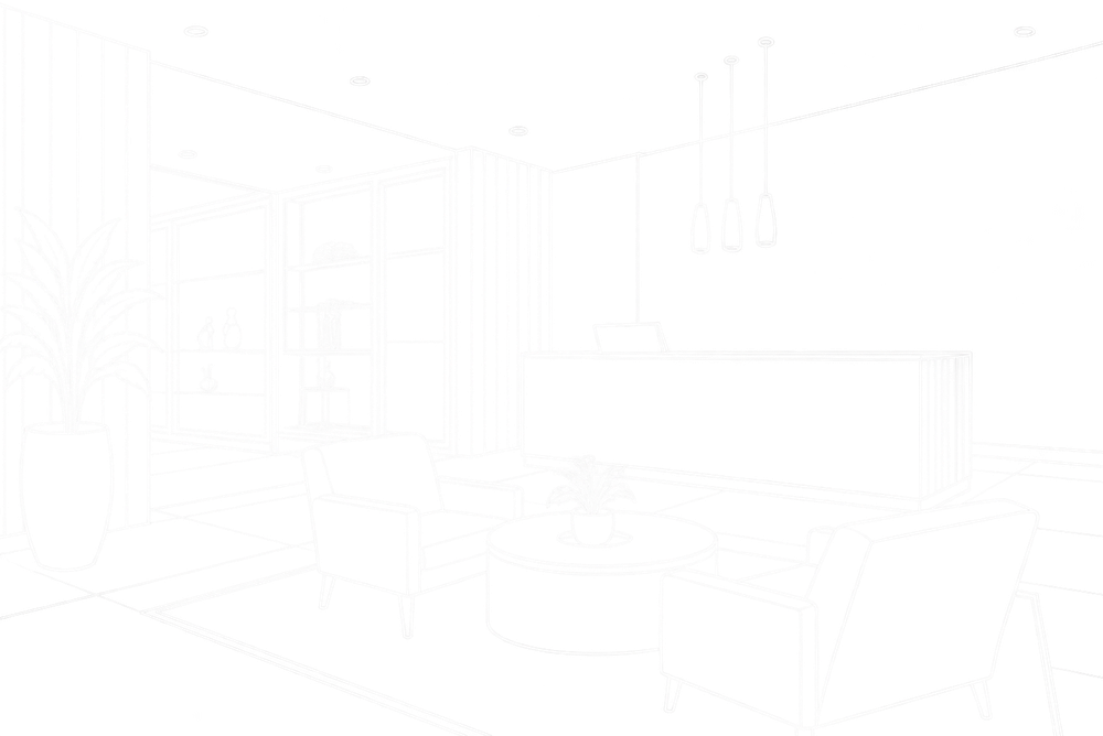 Line illustration of the planned Lanseria guest facility